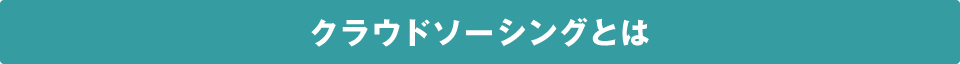 クラウドソーシングとは