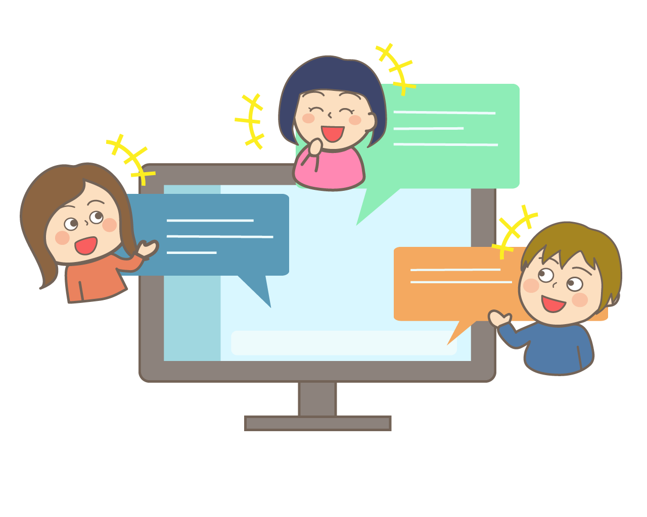 雑談が 恋しくなって チャットする まこみ